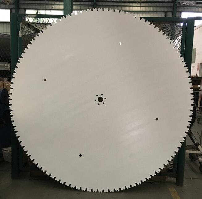 AFBW0014 2000mm Laser welded diamond wall saw blade with ∪ segment